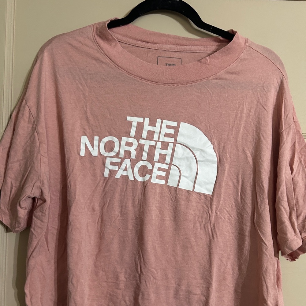 The North Face Mauve Tee with Logo
